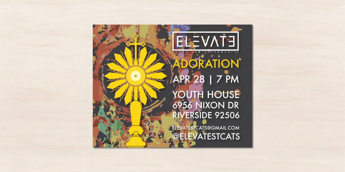flyer for elevate